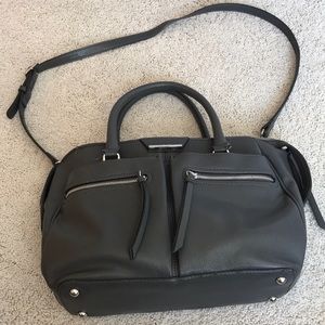 Gray purse